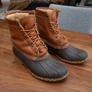 Women’s Size 6 L.L. Bean Boots, 8" Shearling-Lined PrimaLoft